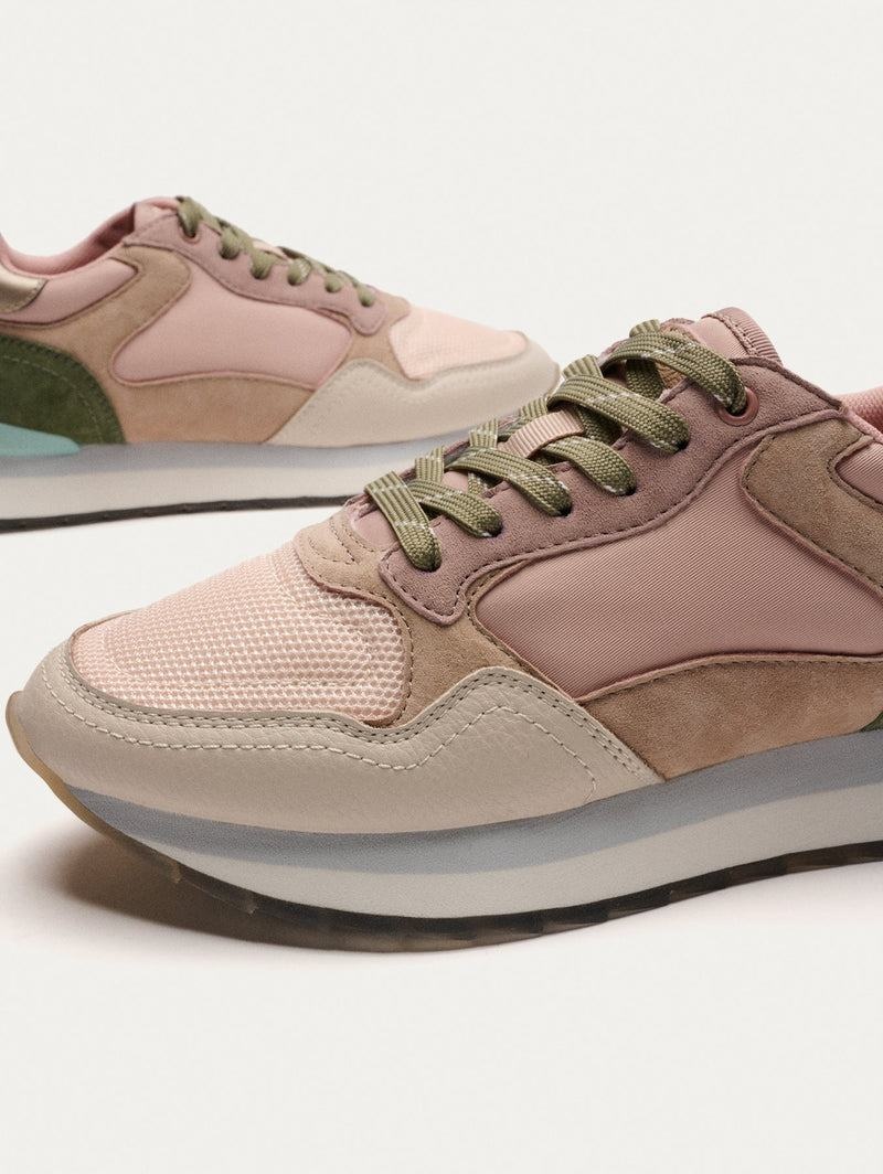 Hoff City Paris Sneakers Damen Rosa Braun | HBF661BQ