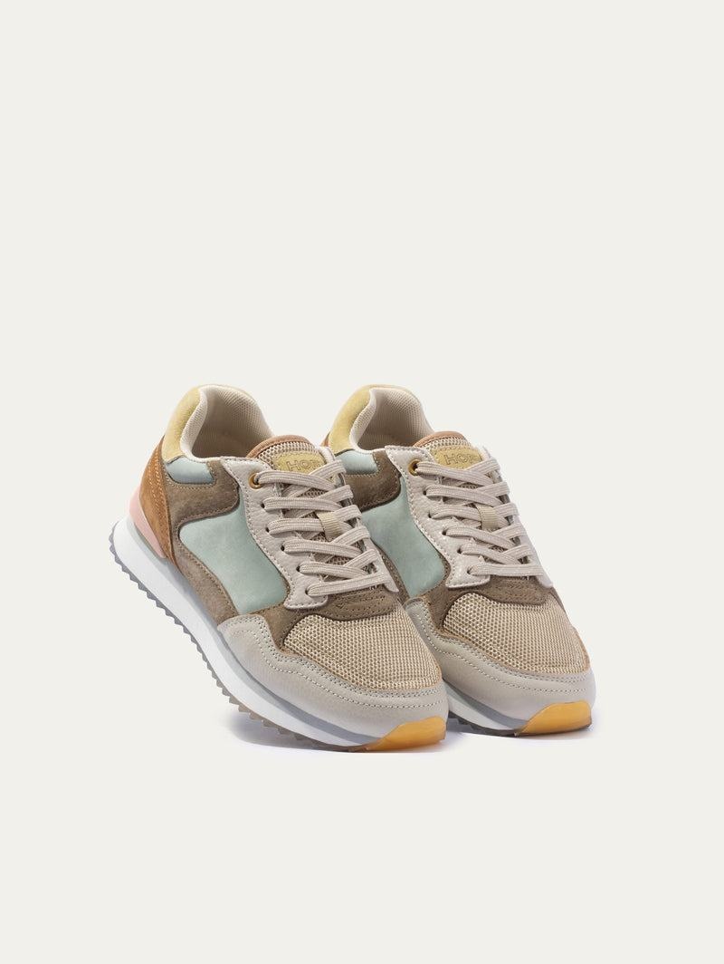 Hoff City Tampa Sneakers Damen Dunkelbraun Blau | XIV2785VN