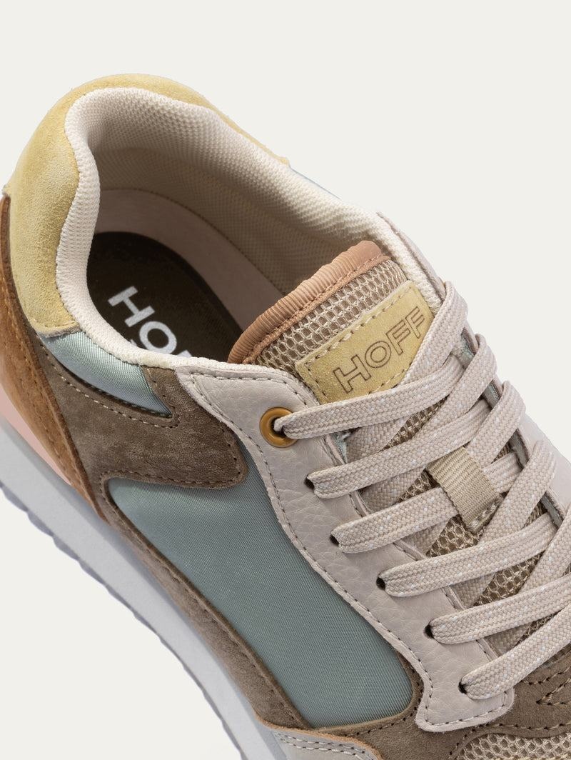 Hoff City Tampa Sneakers Damen Dunkelbraun Blau | XIV2785VN