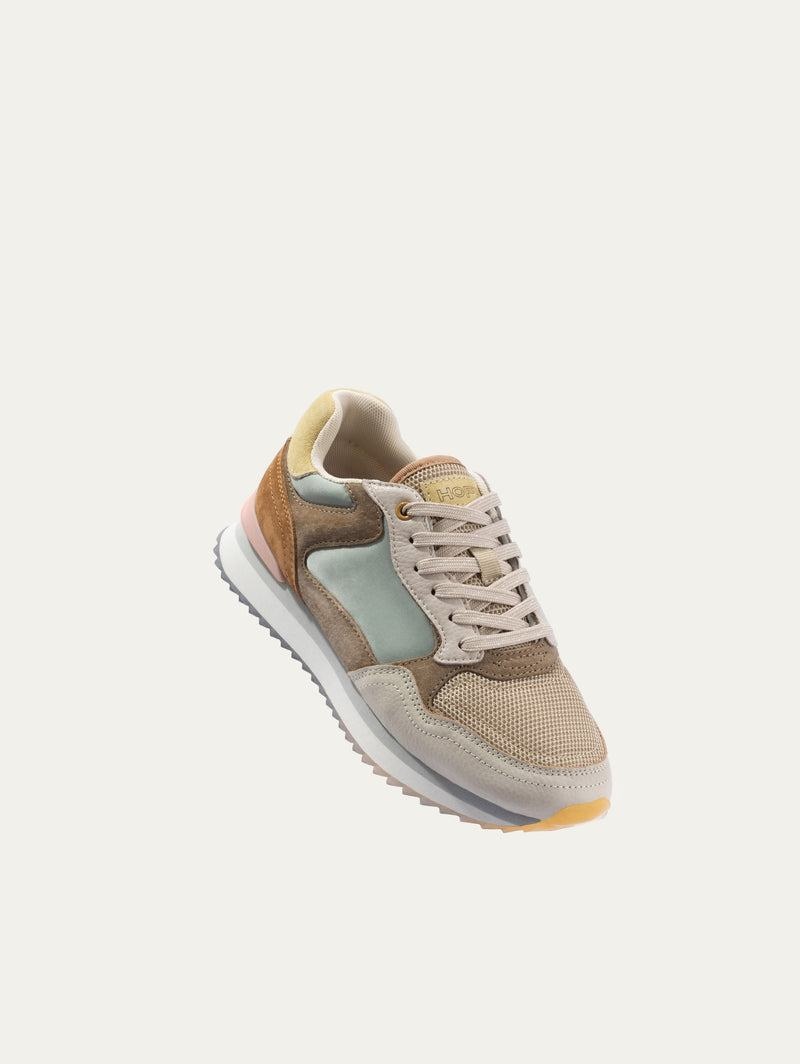 Hoff City Tampa Sneakers Damen Dunkelbraun Blau | XIV2785VN