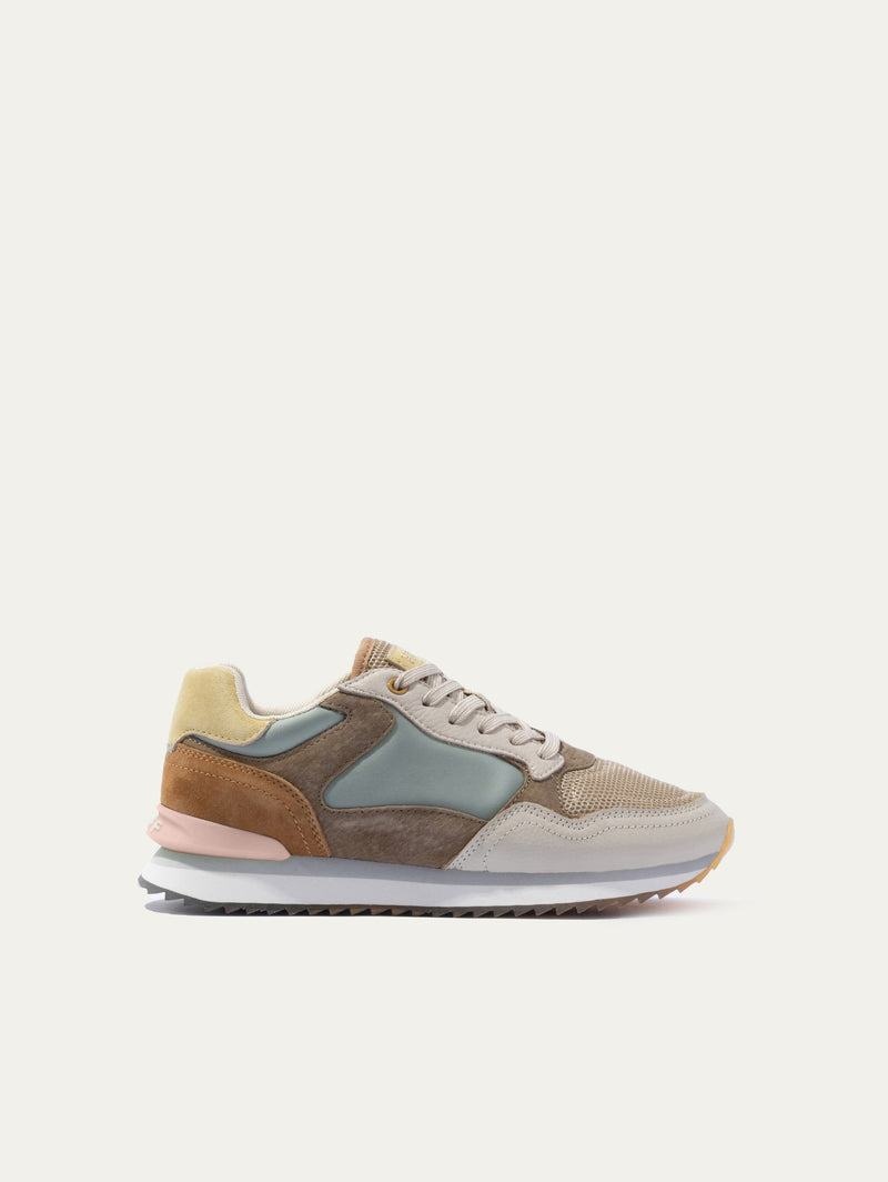 Hoff City Tampa Sneakers Damen Dunkelbraun Blau | XIV2785VN