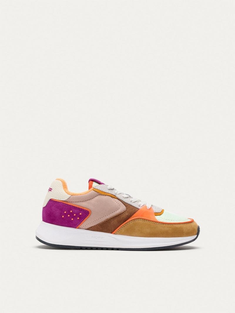Hoff District Beale Sneakers Damen Weiß Braun Lila | IZX4642AB