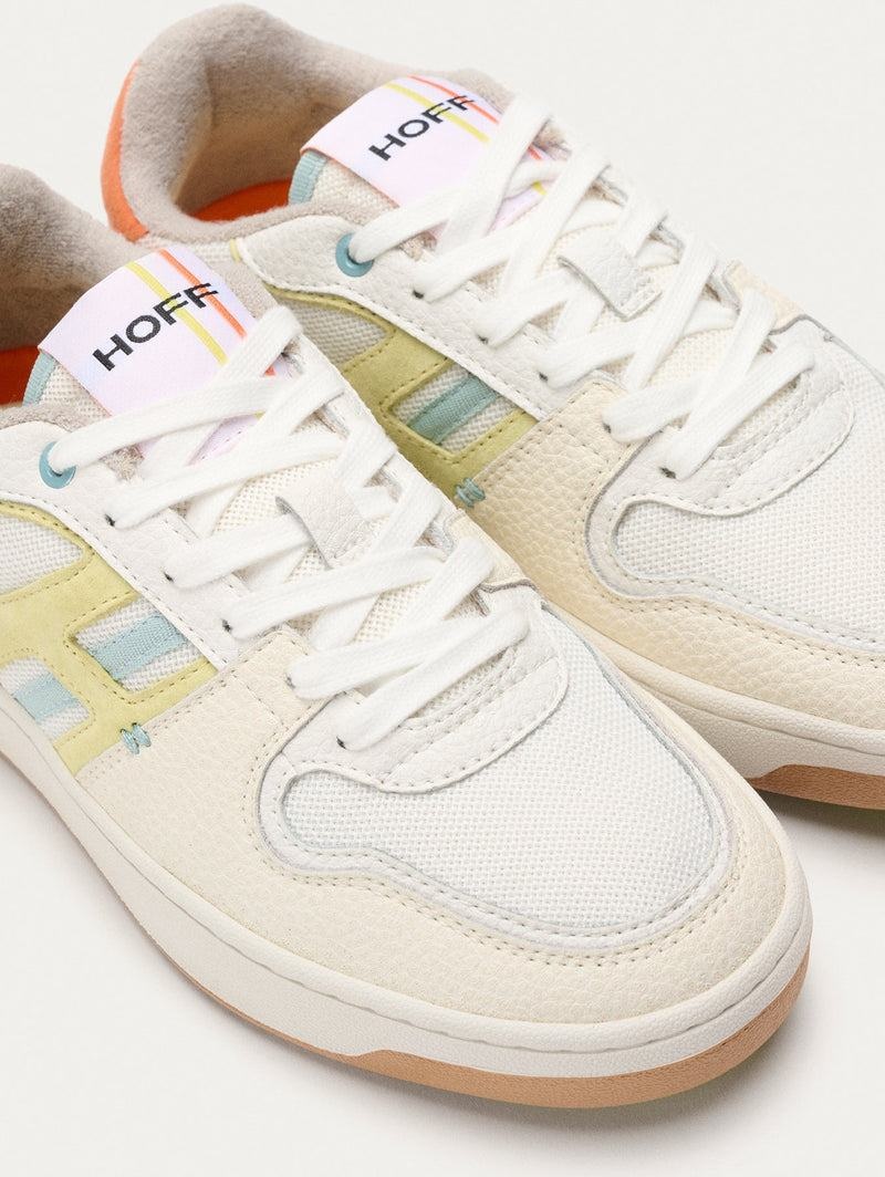 Hoff Metro Repubblica Sneakers Damen Weiß Khaki | KNS3518RO